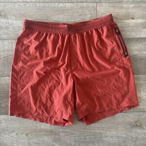 Ten Thousand Shorts Mens XL The Session Burnt Orange Unlined Lightweight Gym